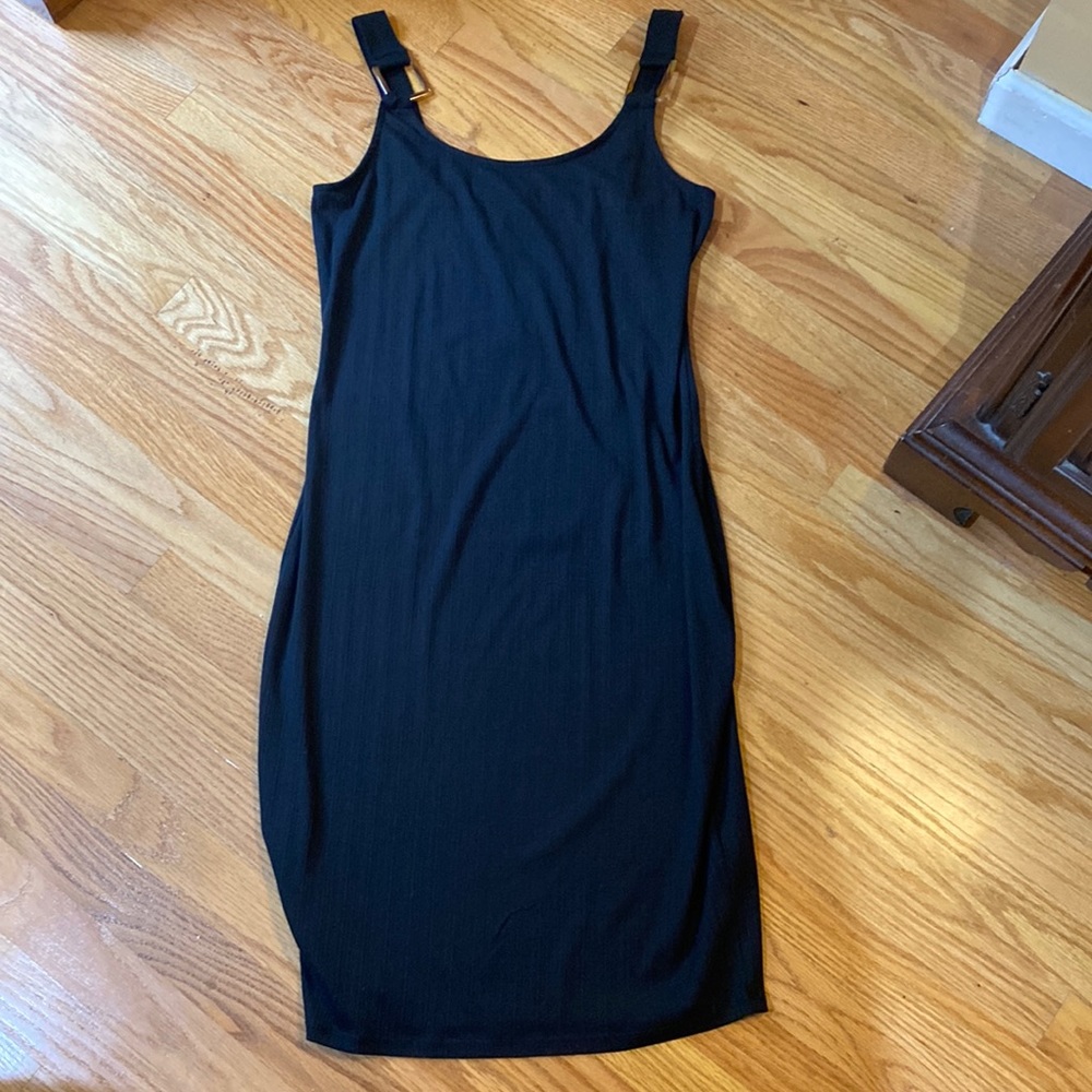 Little black midi dress